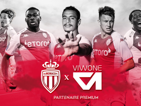 Viwone nouveau partenaire premium de l'AS Monaco