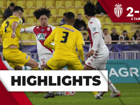 Coupe de France Highlights: Round of 64: AS Monaco 2-2 (4-5 penalties) Rodez