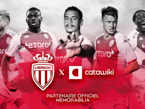 Catawiki nouveau partenaire de l'AS Monaco