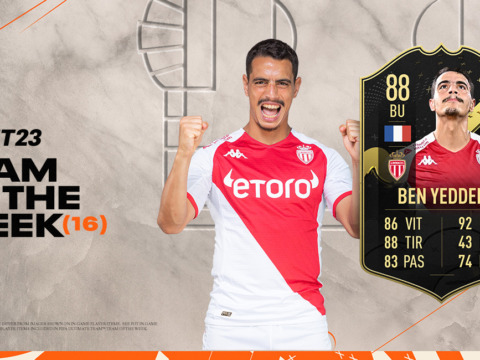 Captain’ Wiss dans la TOTW 16 sur FUT 23