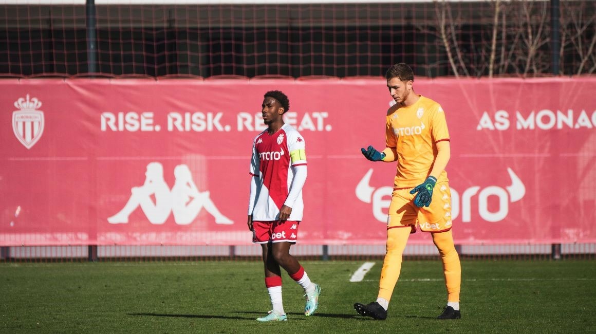 Jordan Semedo Varela et Yann Lienard avec l’Équipe de France U20