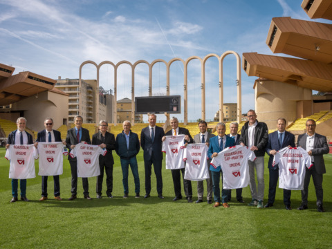 L’AS Monaco lance le programme "ÜNSEME" avec 10 communes et clubs de la région