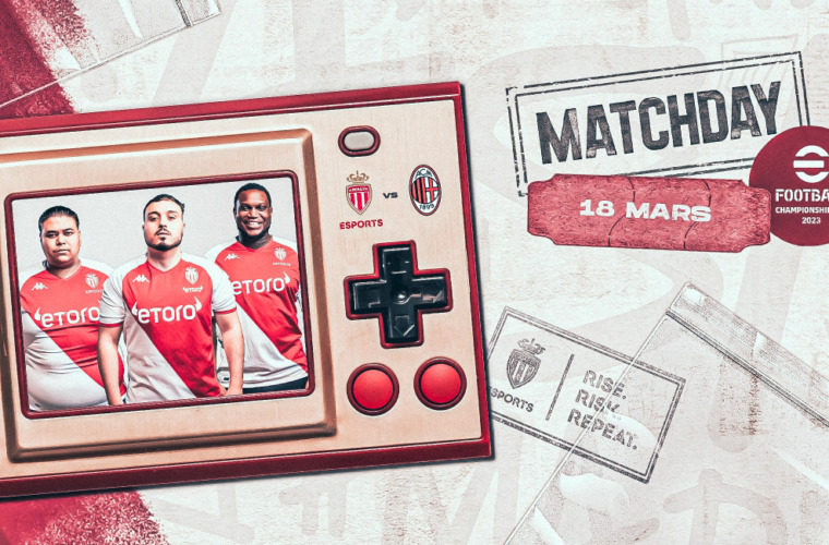 L’AS Monaco Esports au défi de l’AC Milan