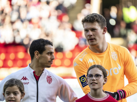 Le groupe de l'AS Monaco pour le déplacement à Ajaccio