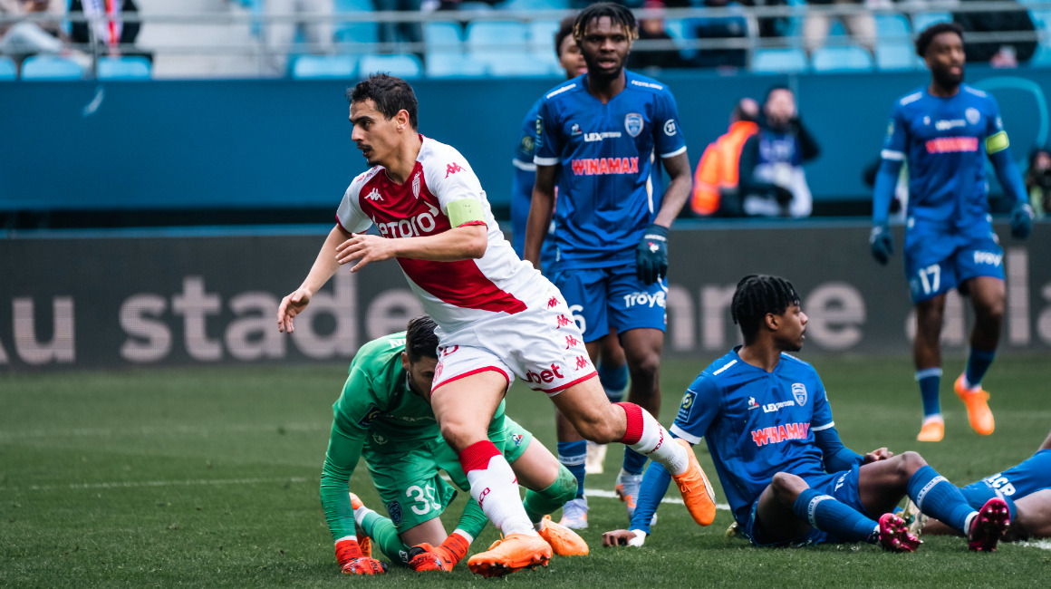 Wissam Ben Yedder MVP du rendez-vous à Troyes