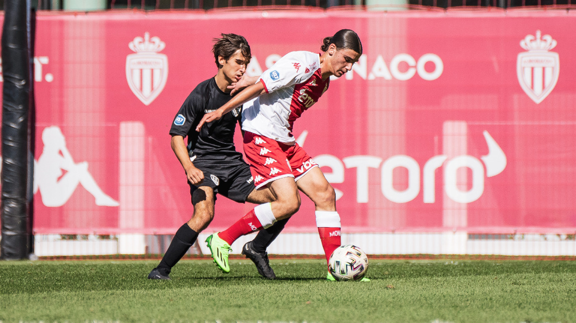 Les U17 monégasques face à l'Olympique de Valence