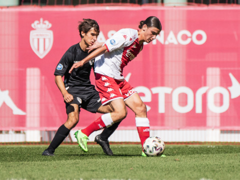 Les U17 monégasques face à l'Olympique de Valence