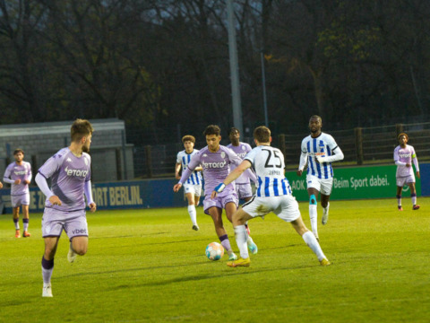 Le Groupe Elite accroche le Hertha Berlin dans un match animé