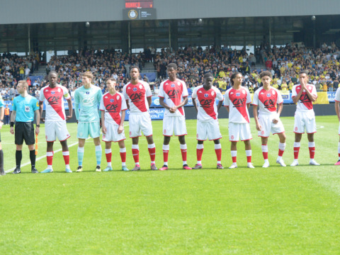 Le groupe des U18 pour la finale de Gambardella face à Clermont !