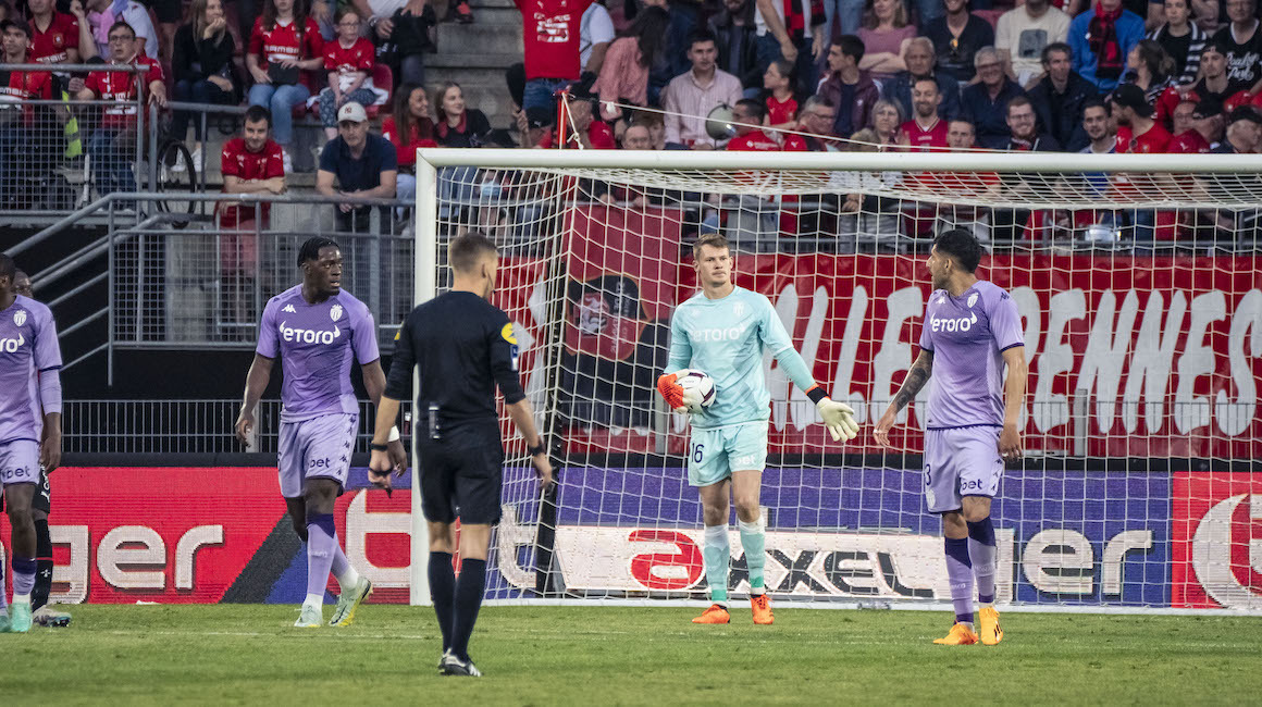 Dominé par un Stade Rennais réaliste, l'AS Monaco cède