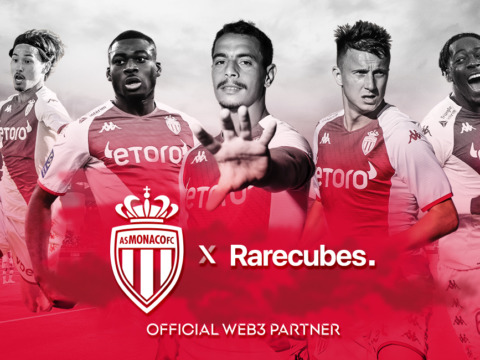 Rarecubes becomes the official Web3 partner of AS Monaco