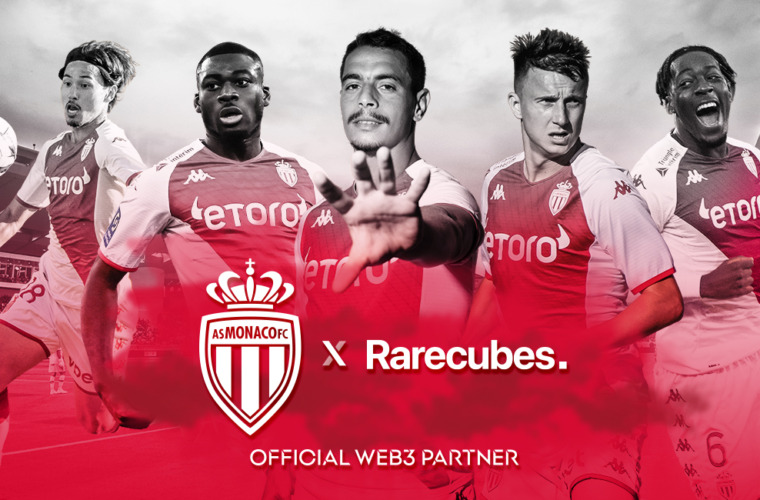 Rarecubes becomes the official Web3 partner of AS Monaco