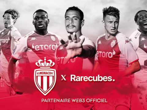 Rarecubes devient le partenaire Web3 officiel de l’AS Monaco