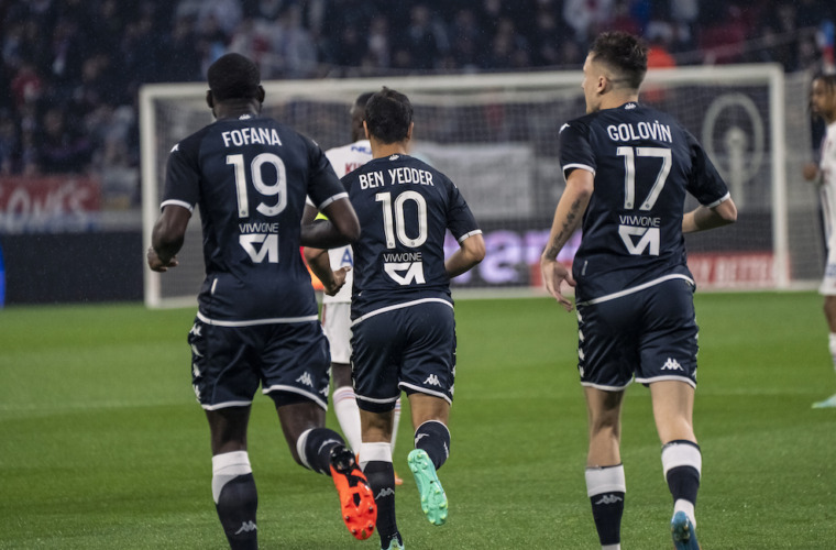 Le groupe de l’AS Monaco pour le choc à Rennes