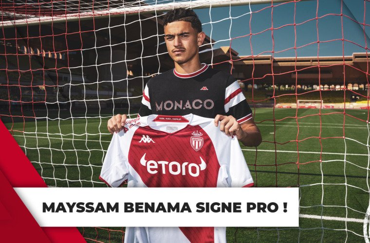 Mayssam Benama signe son premier contrat professionnel