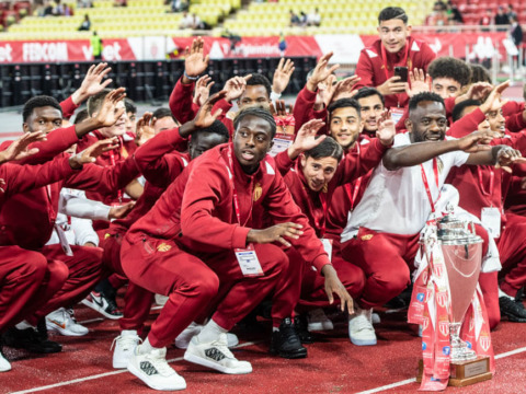 Les vainqueurs de la Coupe Gambardella célébrés au Stade Louis-II