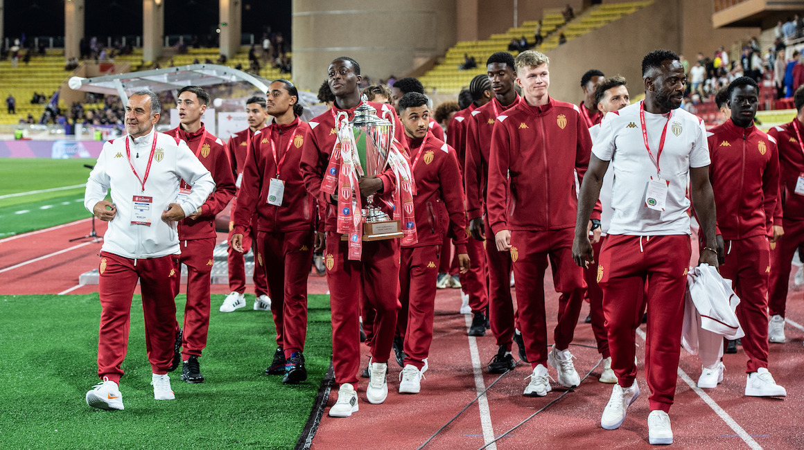 Les vainqueurs de la Coupe Gambardella célébrés au Stade Louis-II