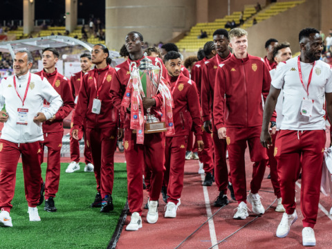 Les vainqueurs de la Coupe Gambardella célébrés au Stade Louis-II